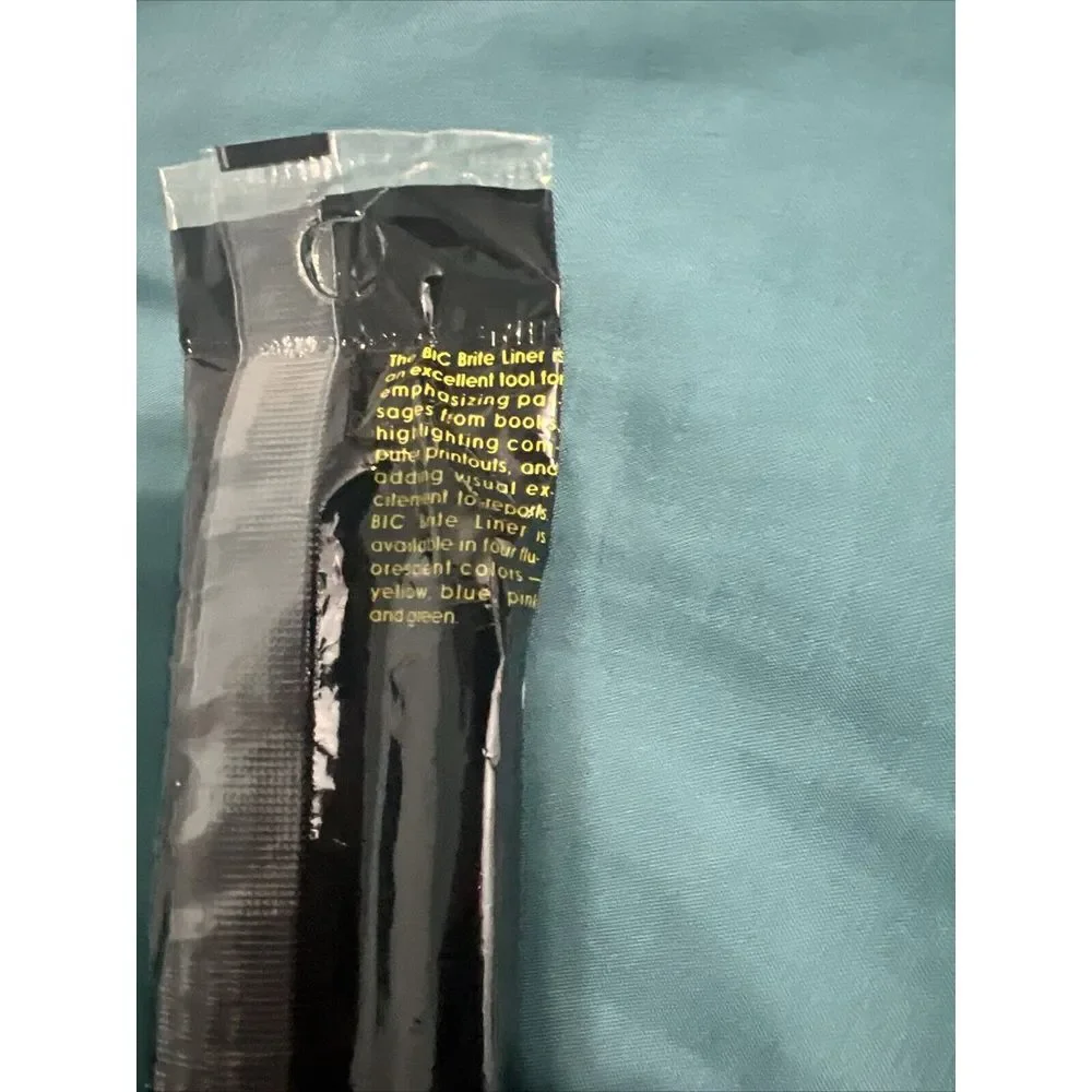 BIC Vintage 1985 Brite Liner Fluorescent Yellow Ink 2-pack‎ Highlighter Marker